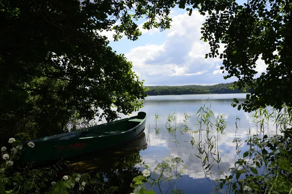 Barlinek, jezero, město a okolí — Stock fotografie