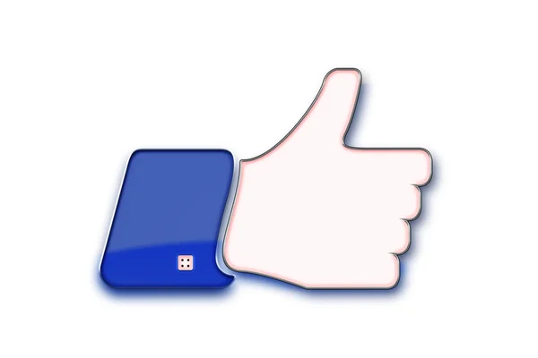 Like - thumb up — Stock Photo, Image