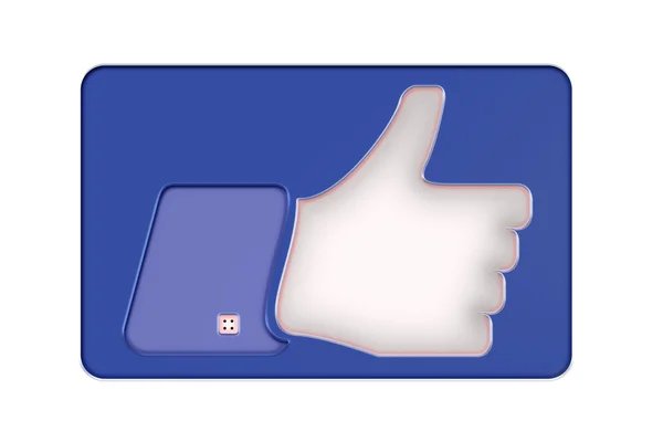 Like - thumb up — Stock Photo, Image