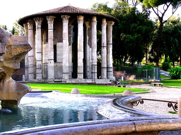 Roma - Tempel des Herkules — Stockfoto