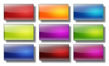 Web düğmeleri-dikdörtgen.