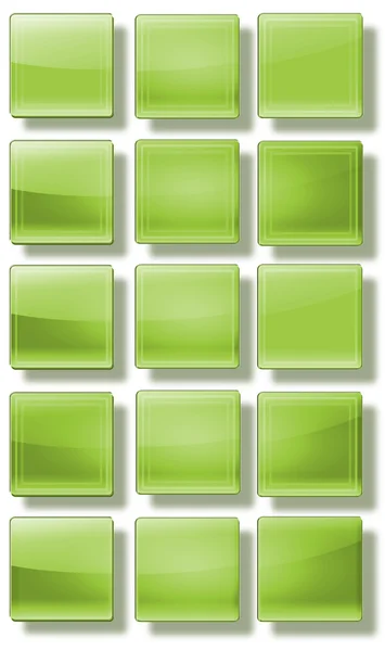 Web Buttons glossy- set. — Stock Photo, Image