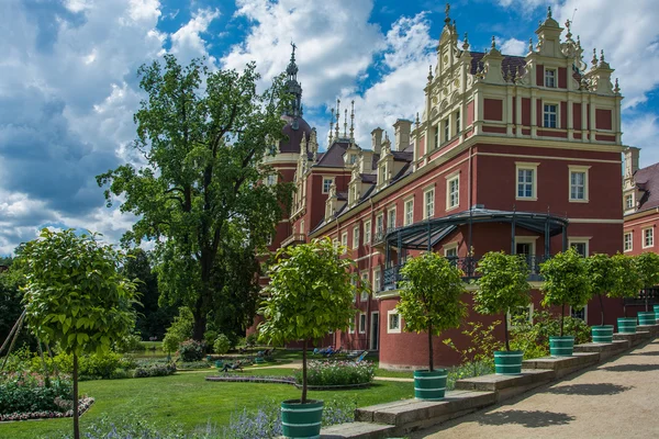 Castelo em Furst Puckler Park — Fotografia de Stock