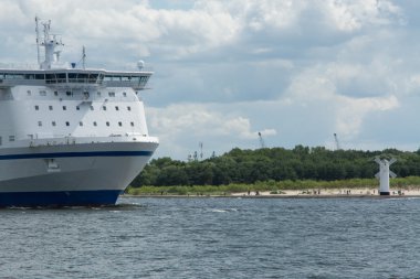 Swinoujscie liman girişinde