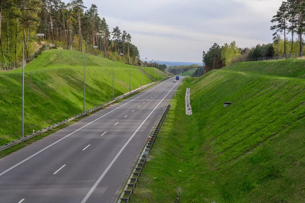 Autostrada nella gola — Foto Stock