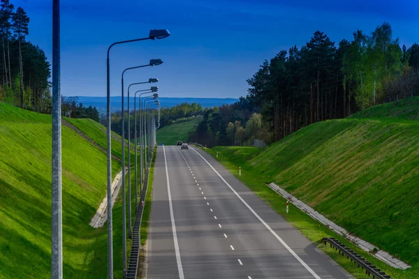 Highway in the gorge — Stock Photo, Image