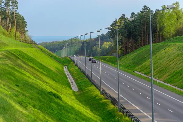 Autopista en el desfiladero — Foto de Stock