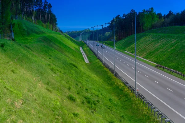 Autostrada nella gola — Foto Stock