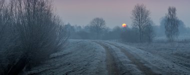 Kış alanlarda ve çayırlar