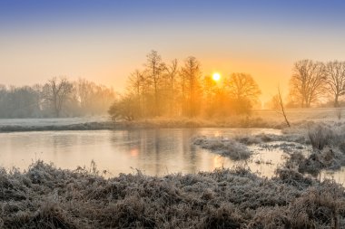 Kış alanlarda ve çayırlar