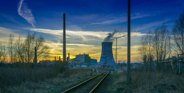 Power Plant - Industrial view — Stock Photo, Image