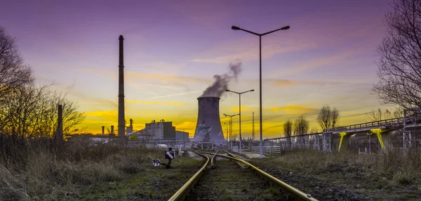 Centrale électrique - Vue industrielle — Photo