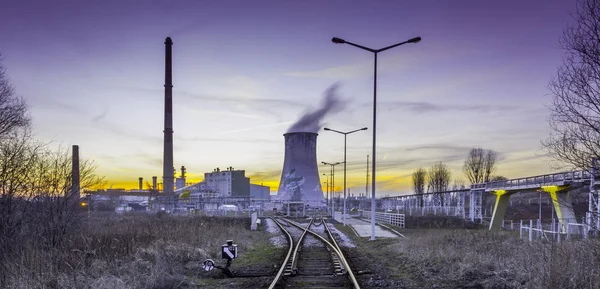 Power Plant - Industrial view — Stock Photo, Image