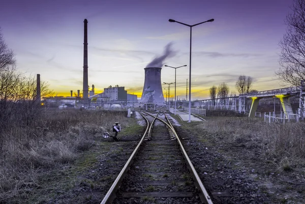 Centrale électrique - Vue industrielle — Photo