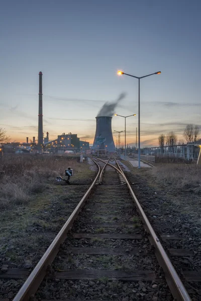 Power Plant - Industrial view — Stock Photo, Image