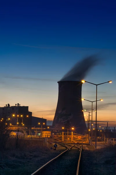 Power Plant - Industrial view — Stock Photo, Image