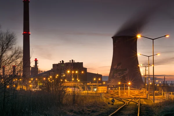 Power Plant - Industrial view — Stock Photo, Image