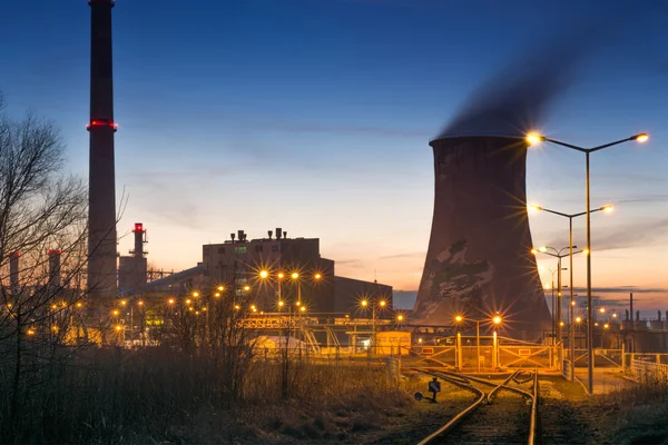 Power Plant - Industrial view — Stock Photo, Image