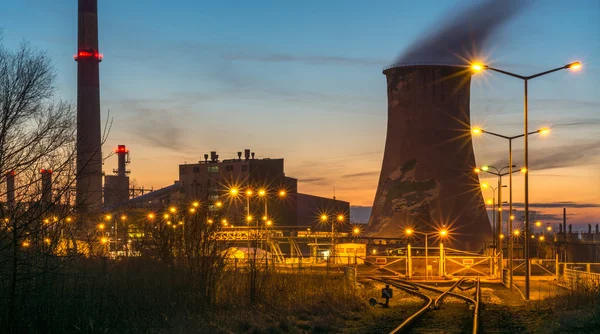 Power Plant - Industrial view — Stock Photo, Image