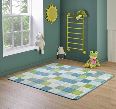 Yumuşak ve renkli çocuklar rahatlık, öğrenme ve eğlence için dizayn edilmiş paspas oynarlar. Oyun odaları ve çocuk yuvaları için mükemmel, güvenli, çocuk oyun saatleri ve yaratıcı aktiviteler için yastıklı bir yüzey sağlar..