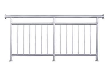 İzole paslanmaz çelik korkuluk.