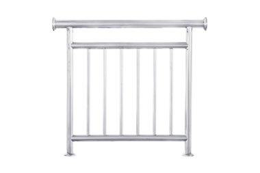 İzole paslanmaz çelik korkuluk.