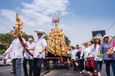 Chiang mai Songkran Festivali.