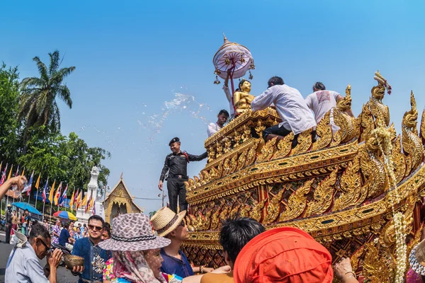Chiang mai Songkran Festivali.