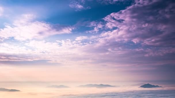 Wolken die bewegen een time-lapse. — Stockvideo