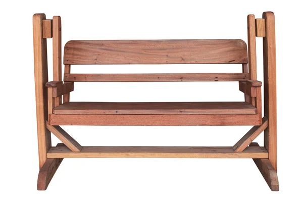 Wooden swing bench. — Stock Photo, Image