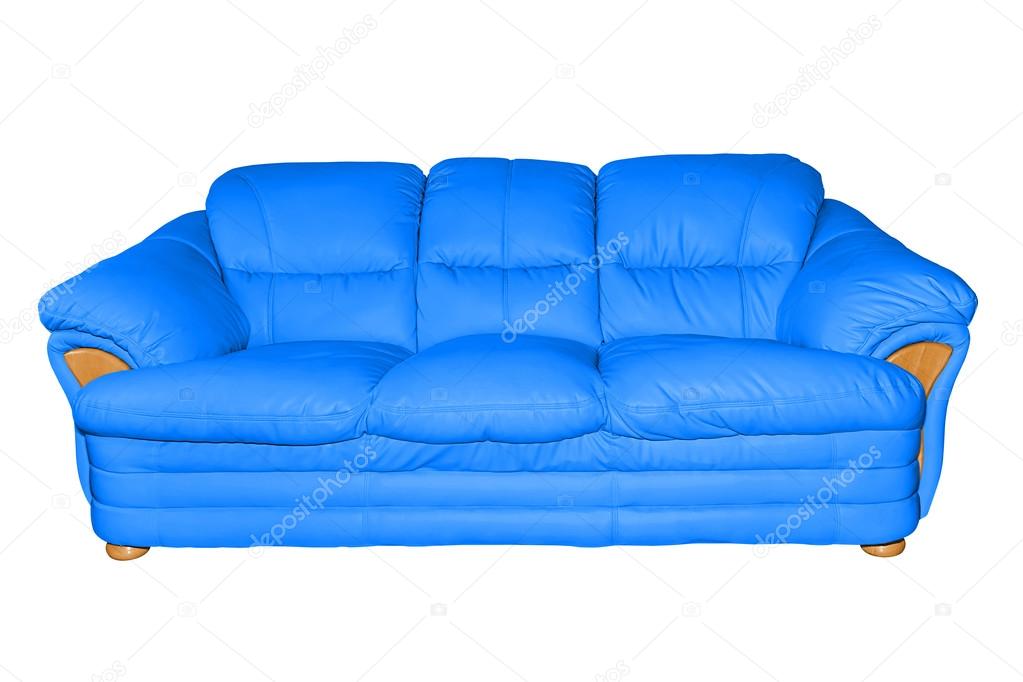 Luxury leather sofa. 