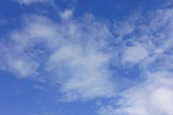 Awan Putih Yang Indah Dengan Latar Langit Biru Awan Putih — Stok Foto