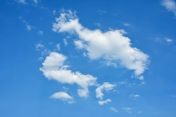 Indah Cumulus Awan Terhadap Langit Biru Siang Hari Cumulus Adalah — Stok Foto