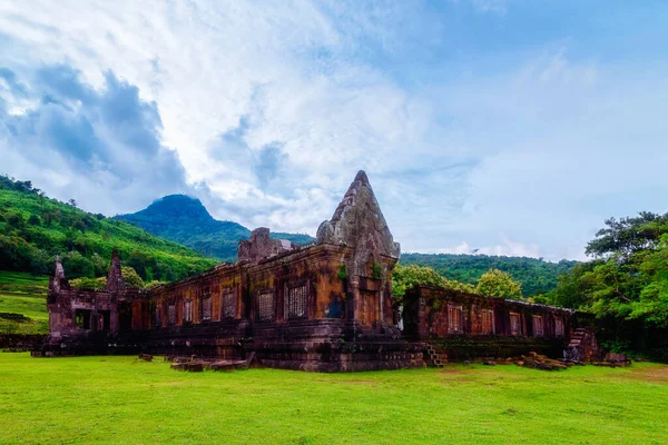 Vat Phou Lub Wat Phu Jest Wpisany Listę Światowego Dziedzictwa — Zdjęcie stockowe