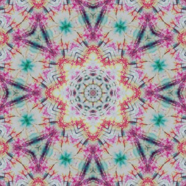 Kusursuz kaleydoskop ya da seramik fayans, duvar kağıdı, muşamba, tekstil, web sayfası arka planı için sonsuz desen kullanılır. Çizgili elementlerden geometrik yineleniyor