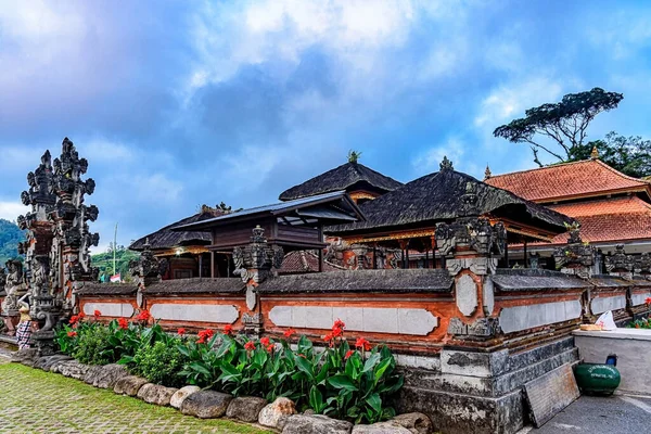 Pura Ulun Danu Beratan Pura Bratan Endonezya Nın Bali Kentinde — Stok fotoğraf