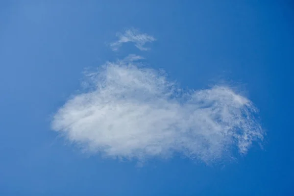 Mooie Cumulus Wolken Tegen Blauwe Lucht Overdag Cumulus Een Pluizige — Stockfoto