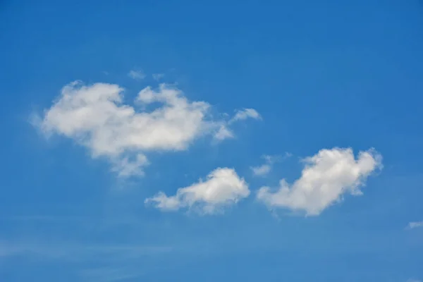 Indah Cumulus Awan Terhadap Langit Biru Siang Hari Cumulus Adalah — Stok Foto