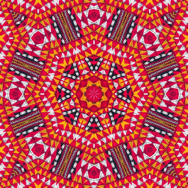 Bezešvý Kaleidoskop Nebo Nekonečný Vzor Pro Keramické Dlaždice Tapety Linoleum — Stock fotografie