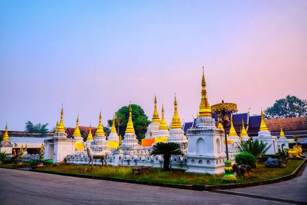 Wat Phra Chedi Sao Lang Twenty Pagodas Temple Buddhist Temple — Stock Photo, Image