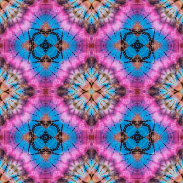 Nahtloses Kaleidoskop Oder Endlose Muster Für Keramikfliesen Tapeten Linoleum Textilien — Stockfoto