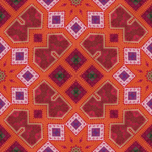 Seamless Kaleidoscope Endless Pattern Ceramic Tile Wallpaper Linoleum Textile Web — Stock Photo, Image