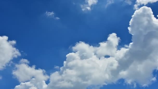 Zeitraffer Wolken Himmel Wolkenlandschaft Bewegung — Stockvideo