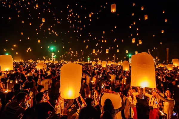 Plovoucí lampy. — Stock fotografie