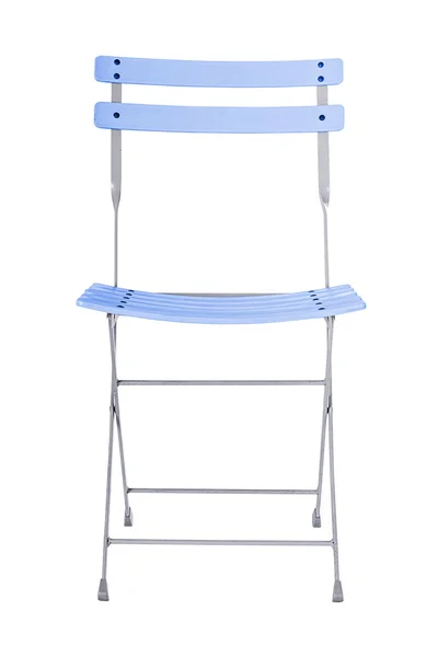 Folding iron chair. — Stock Photo, Image