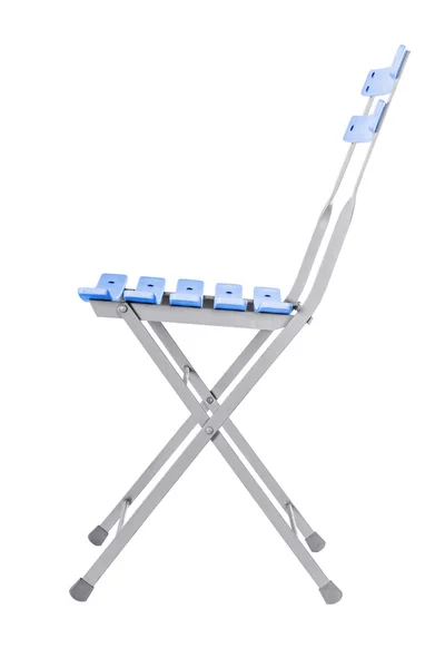 Folding iron chair. — Stock Photo, Image