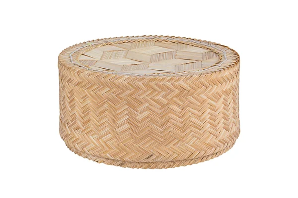 Caixa de arroz de bambu . — Fotografia de Stock