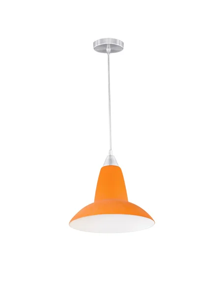 Oranje hanglamp — Stockfoto