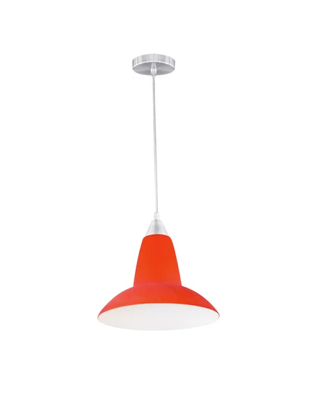 Lámpara colgante roja — Foto de Stock