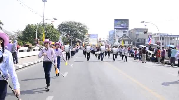 Marching Band. — Stock Video